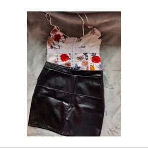 Fashion Nova Black Mini Skirt